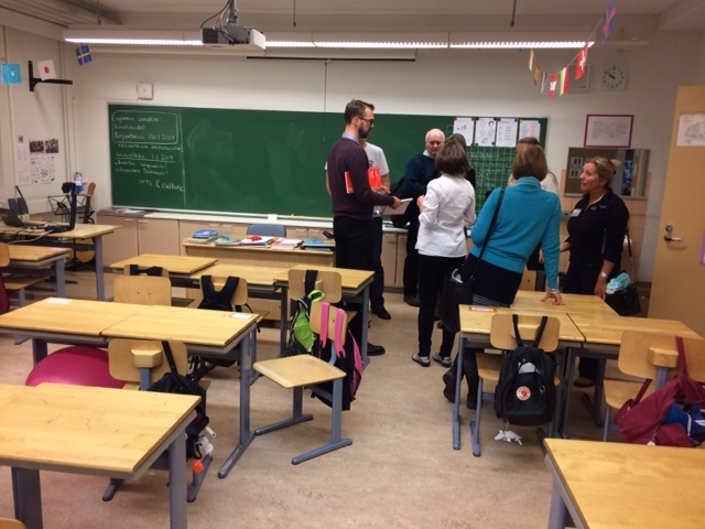 LIFE Conference in Finland School Classroom
