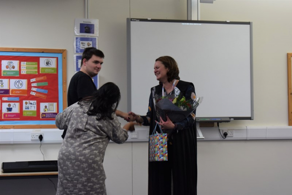 Jasmine's last assembly