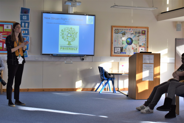 New Struan School Assembly 29/01