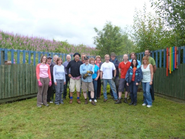 New Struan School Lloyds Volunteers