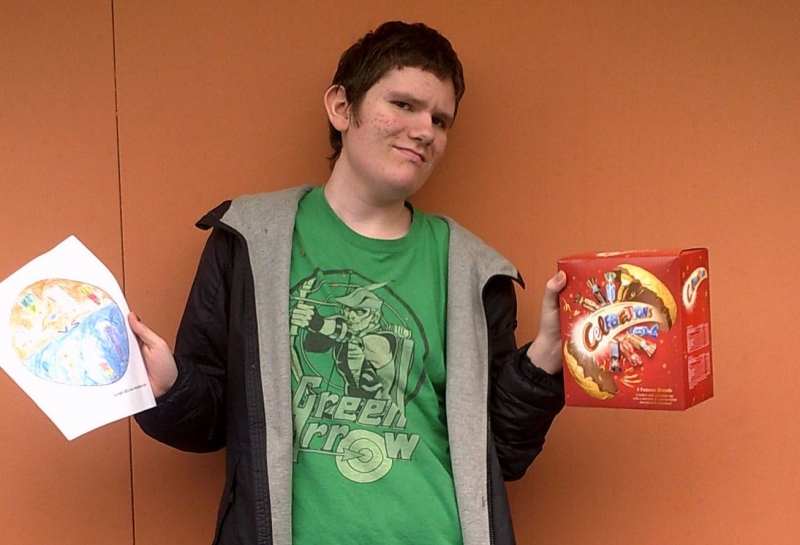 Birch Class Easter Eggs Ben