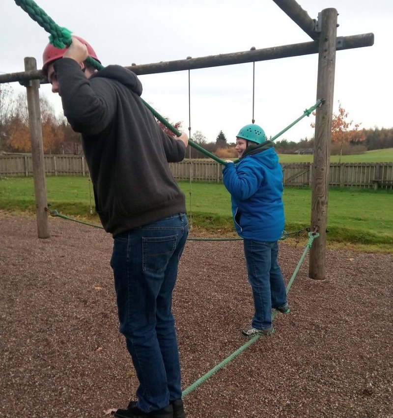 New Struan School trip to Lendrick Muir