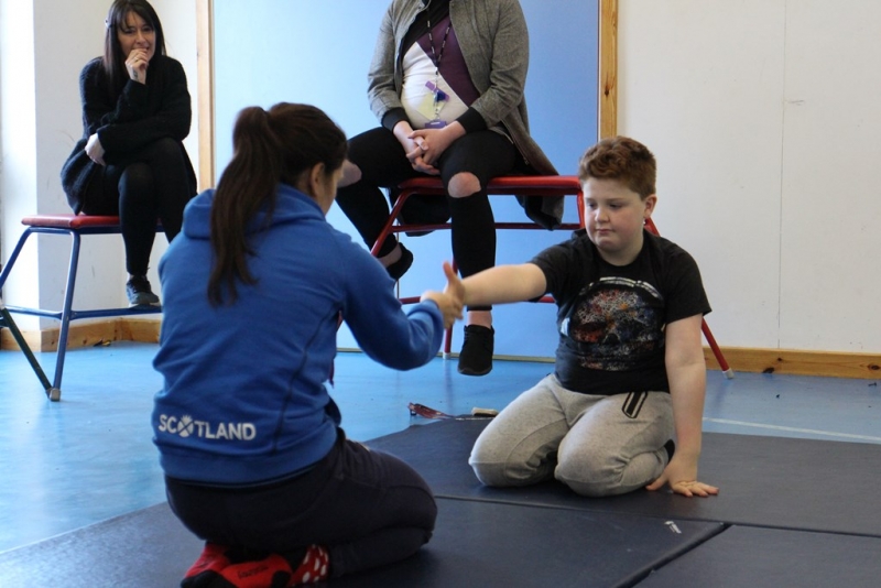 Louise Renicks Visits New Struan School