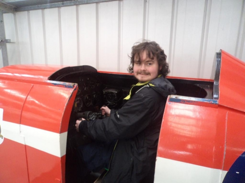 New Struan School trip to flight museum