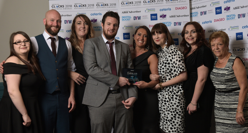 Makers Cafe Scottish Autism Clacks Business Award