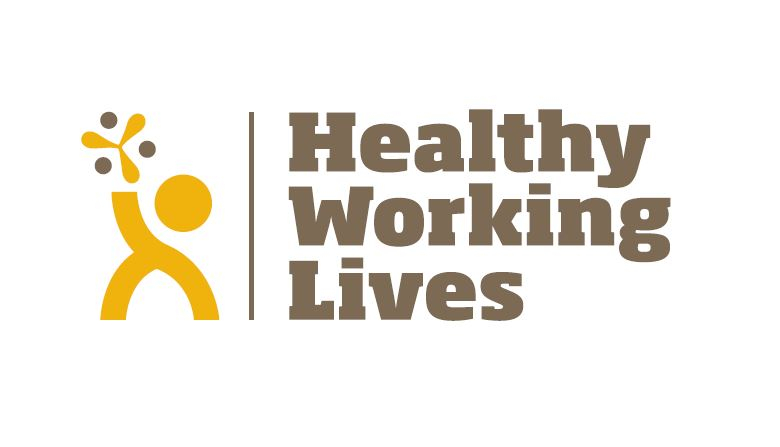 Scottish Autism Healthy Working Lives Logo