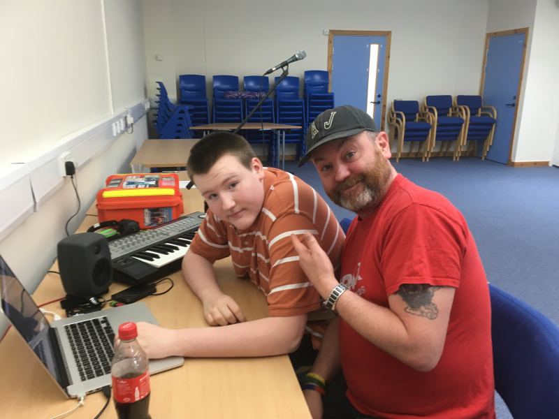 Scottish Autism New Struan School Andy and Jason