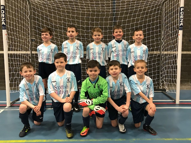 Kinross Colts Scottish Autism Football Strip