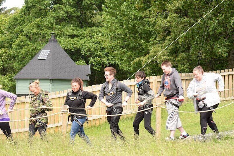 School trip to Lendrick Muir