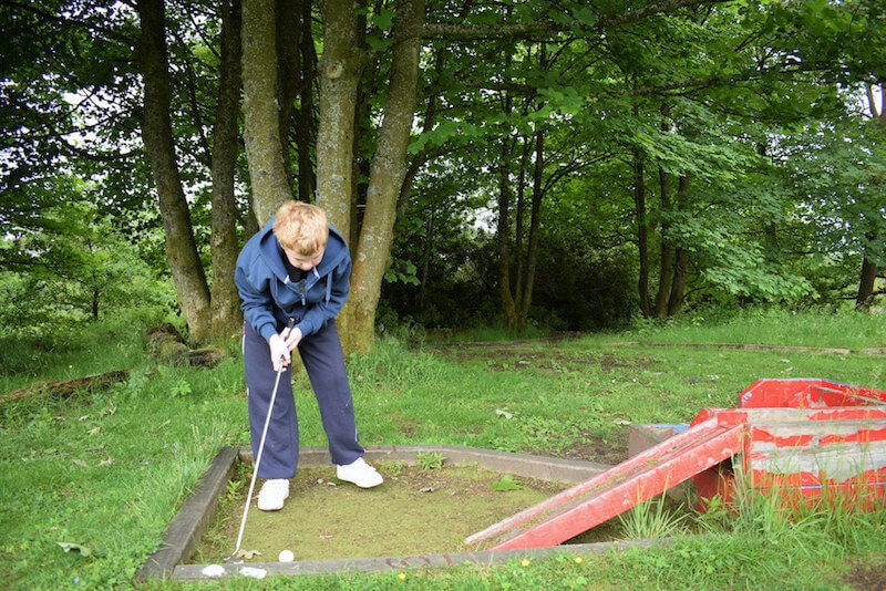 School trip to Lendrick Muir