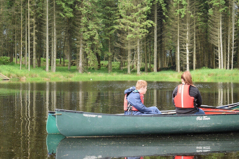 School trip to Lendrick Muir