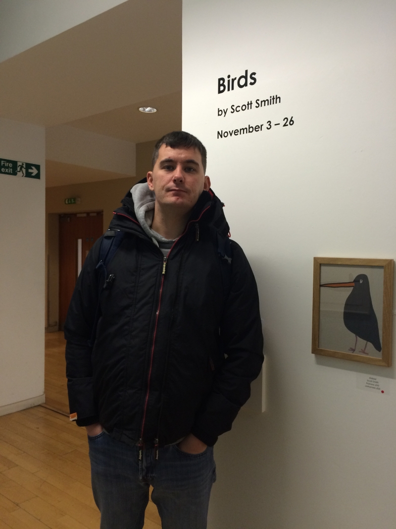 scott smith bird art exhibit