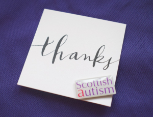 Personalised Pin Badge Wedding Favour Scottish Autism Scottish Autism Pin Badge Wedding Favour