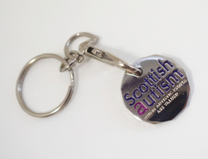 Scottish Autism Trolley Keyring